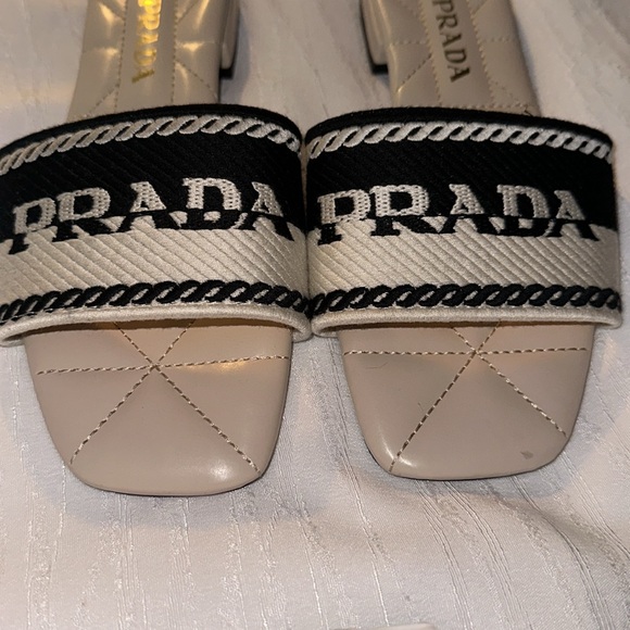 Prada Milano Slide Sandals - Picture 2 of 10